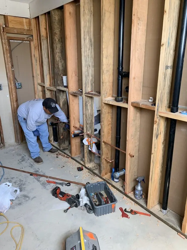 Commercial rough-in plumbing for Commercial Plumbing in Devils Lake
